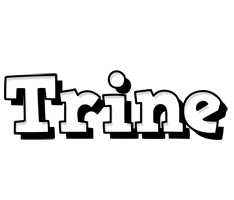 Trine snowing logo