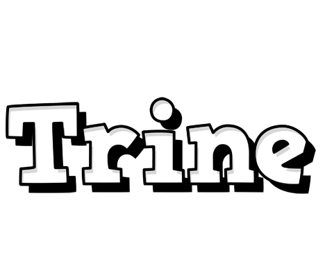 Trine snowing logo