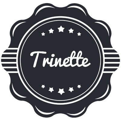 Trinette badge logo