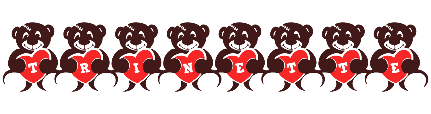 Trinette bear logo