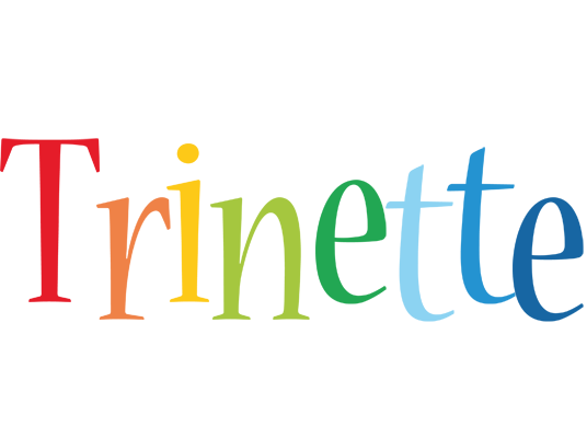Trinette birthday logo