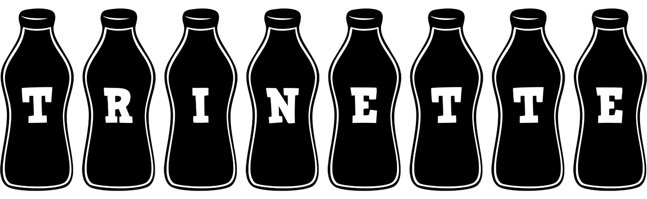 Trinette bottle logo
