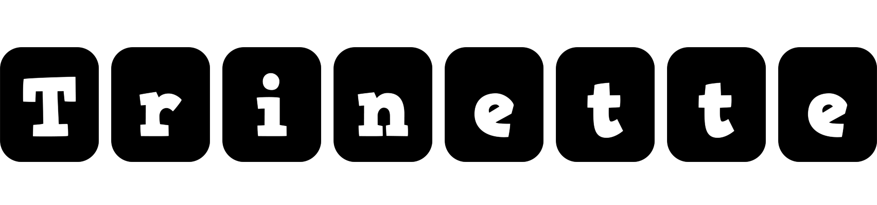 Trinette box logo