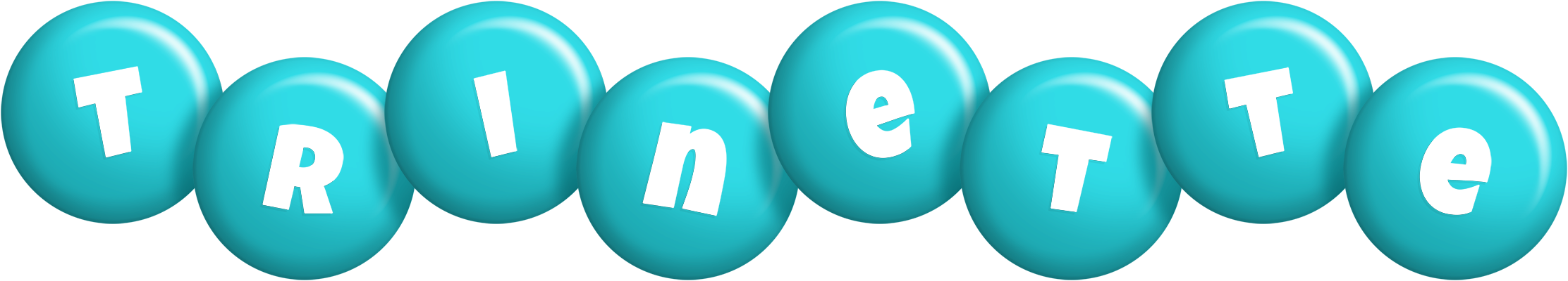 Trinette candy-azur logo