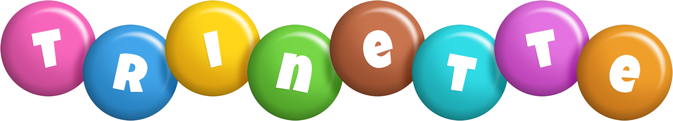 Trinette candy logo