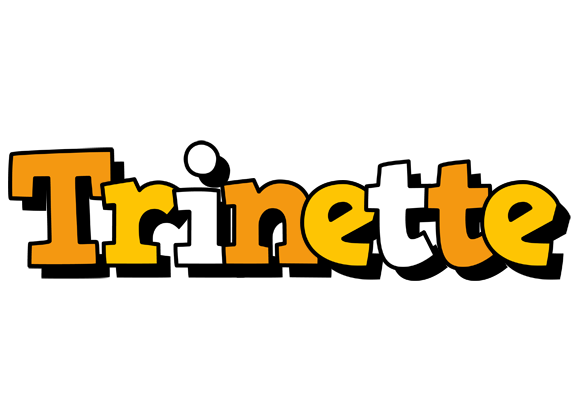 Trinette cartoon logo
