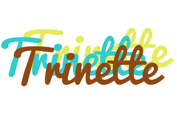 Trinette cupcake logo