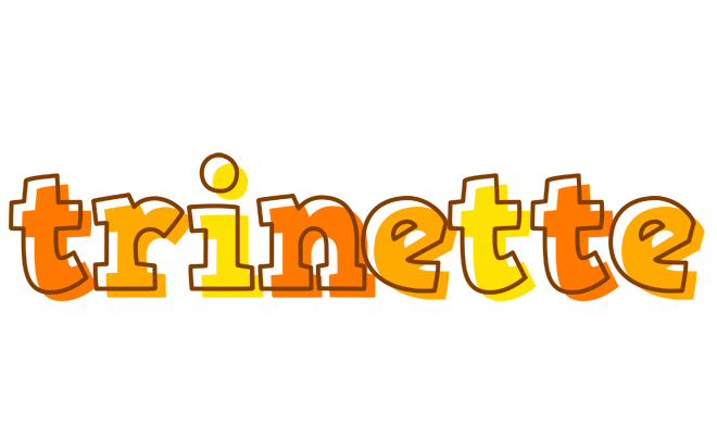 Trinette desert logo