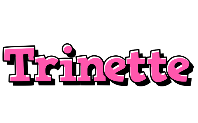 Trinette girlish logo