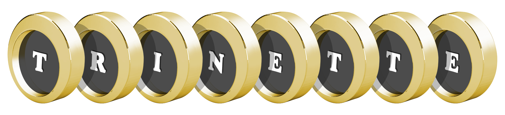 Trinette gold logo