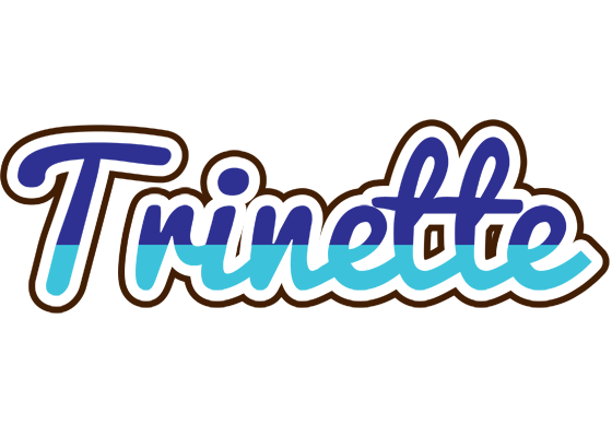 Trinette raining logo