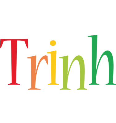 Trinh birthday logo