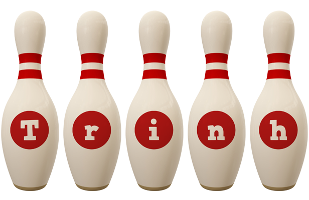 Trinh bowling-pin logo