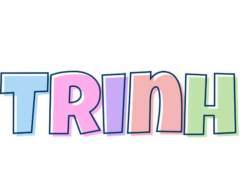 Trinh pastel logo