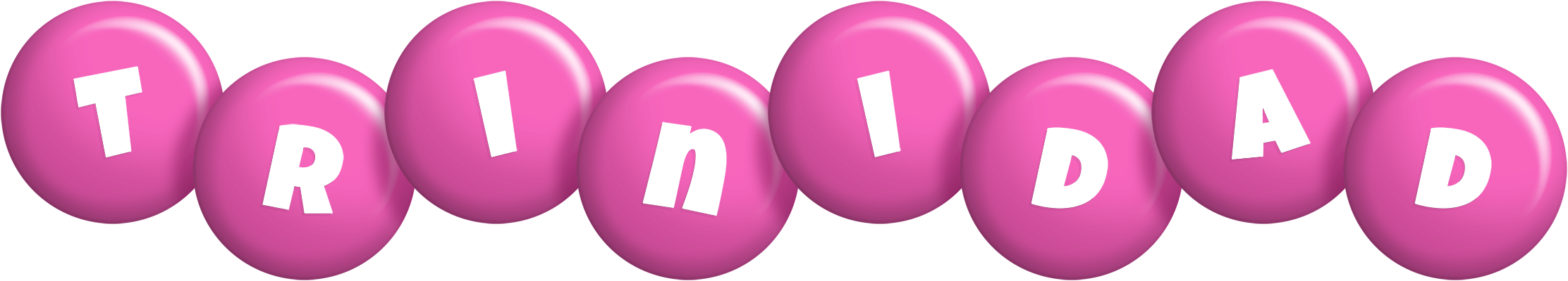 Trinidad candy-pink logo