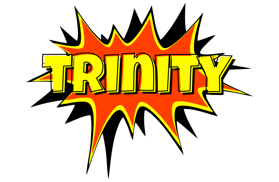 Trinity bazinga logo