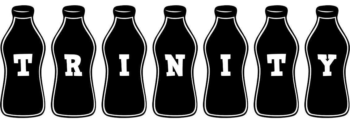 Trinity bottle logo