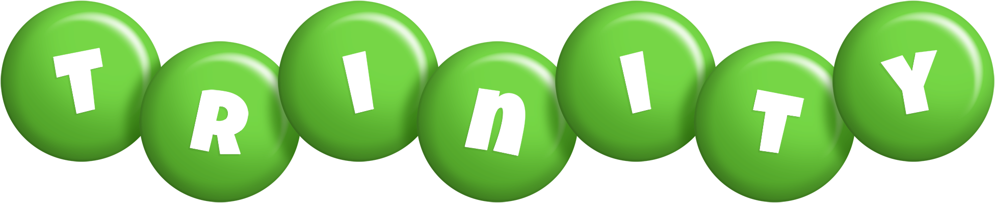 Trinity candy-green logo