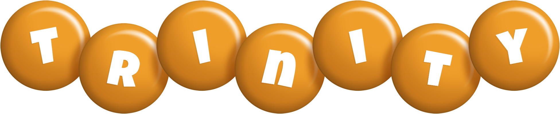 Trinity candy-orange logo