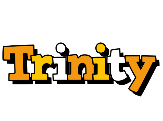 Trinity cartoon logo