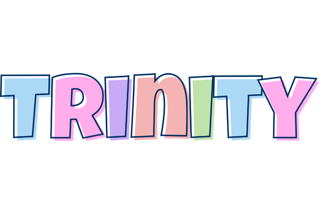 Trinity pastel logo