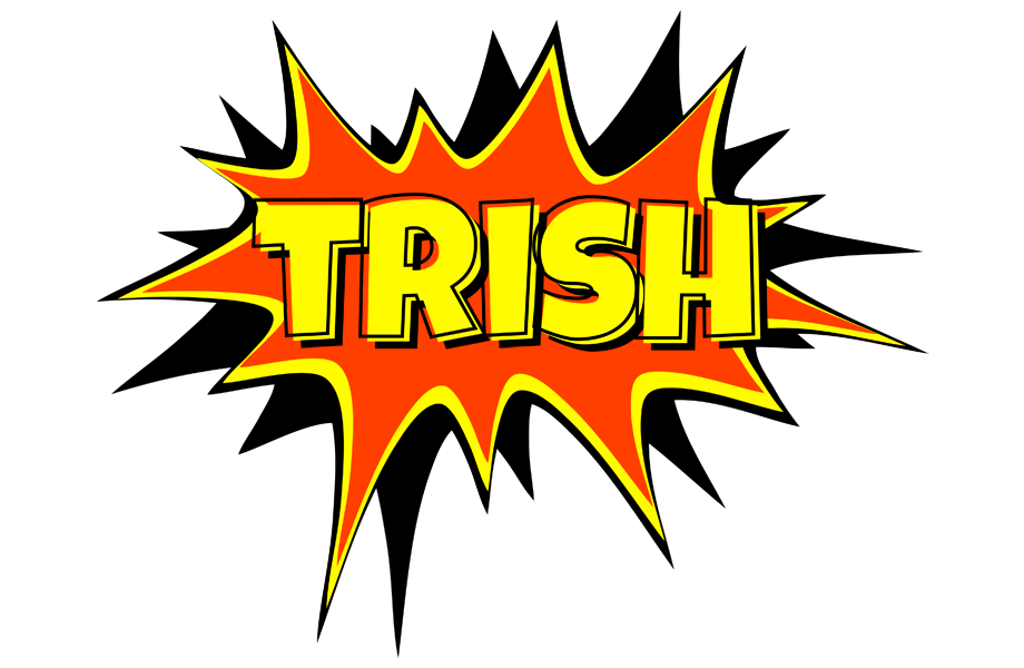 Trish bazinga logo