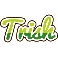 Trish golfing logo