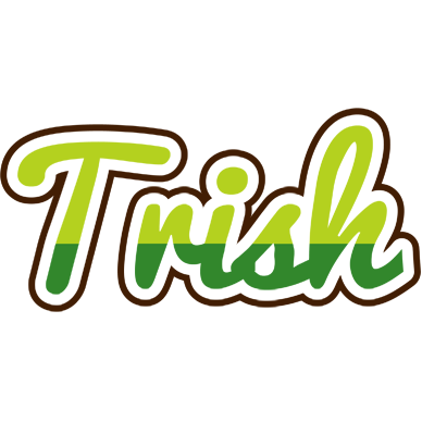 Trish golfing logo