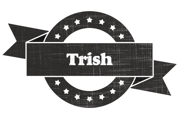 Trish grunge logo
