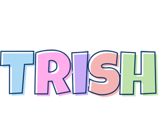 Trish pastel logo