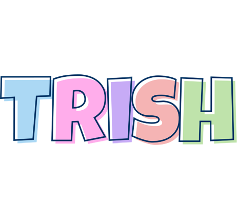 Trish pastel logo