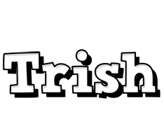 Trish snowing logo