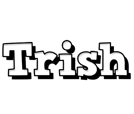 Trish snowing logo
