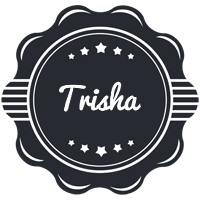 Trisha badge logo