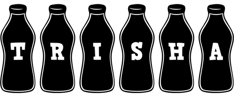 Trisha bottle logo