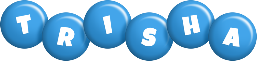 Trisha candy-blue logo