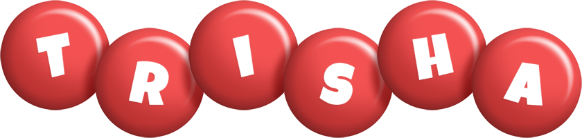 Trisha candy-red logo
