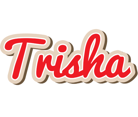 Trisha chocolate logo