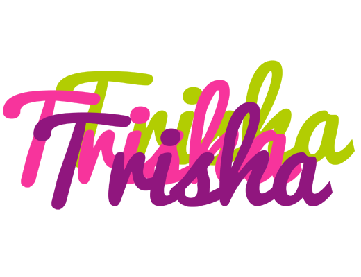 Trisha flowers logo