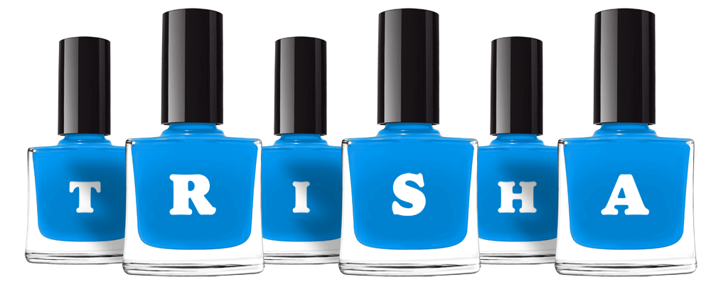 Trisha glossy logo