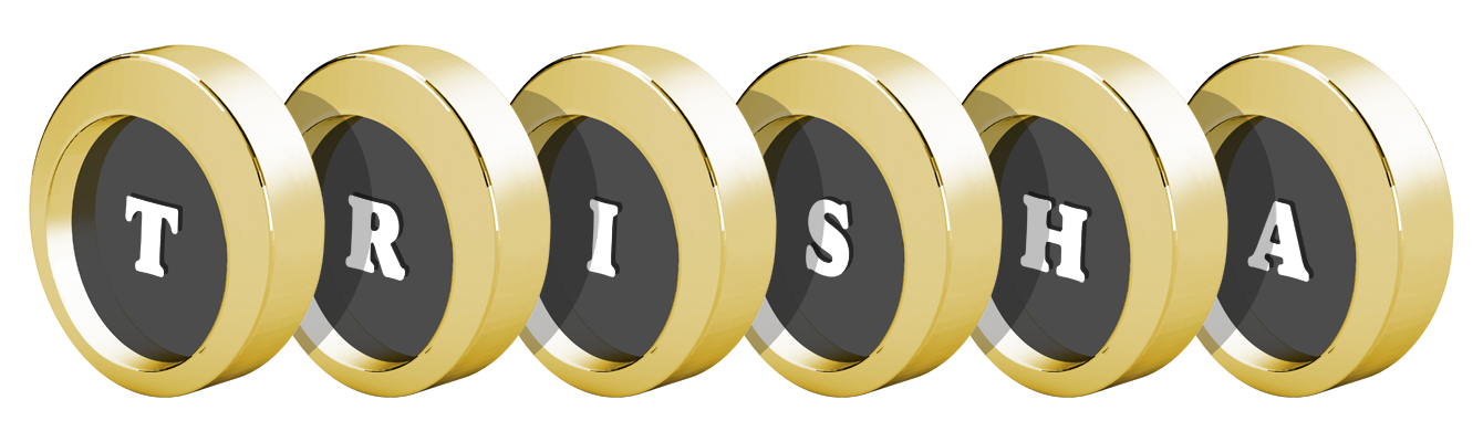 Trisha gold logo