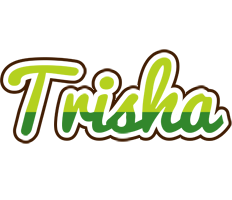 Trisha golfing logo