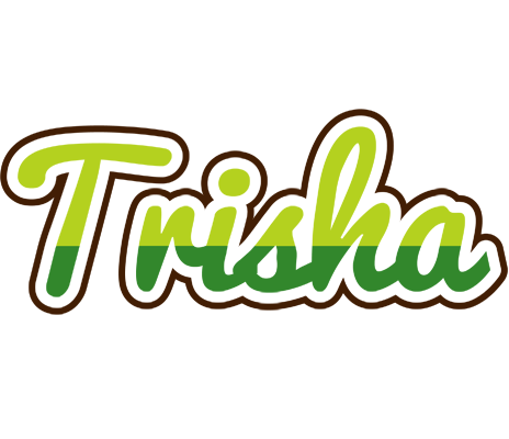 Trisha golfing logo