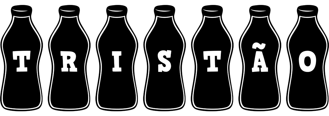 Tristão bottle logo