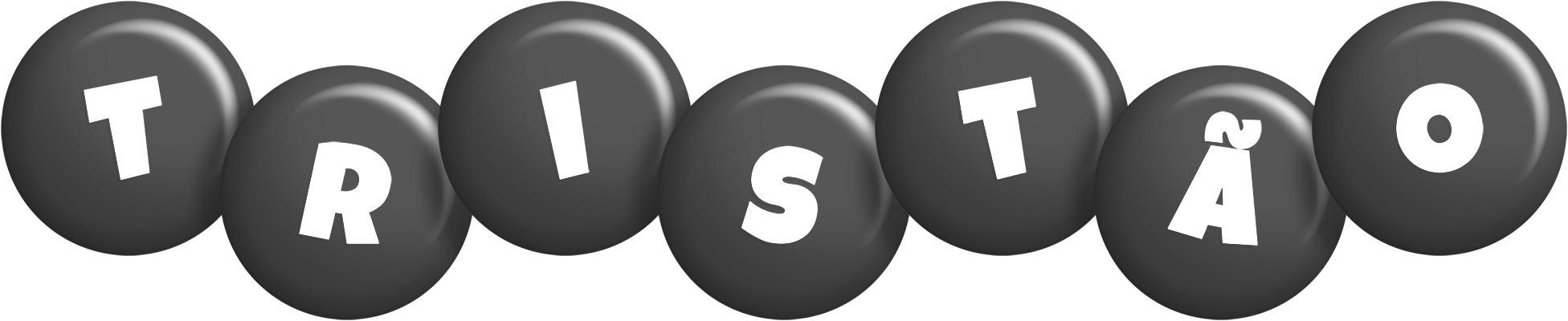 Tristão candy-black logo