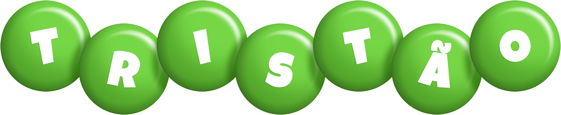 Tristão candy-green logo