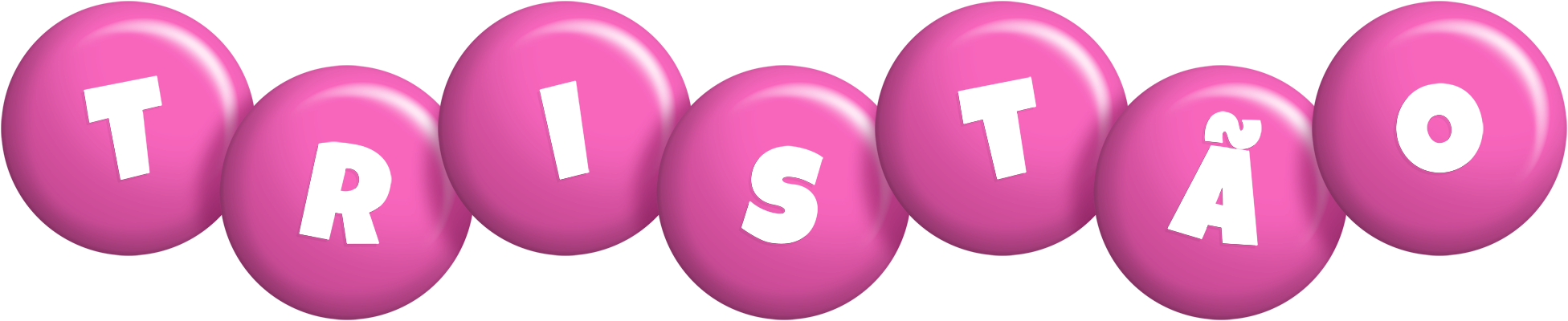 Tristão candy-pink logo