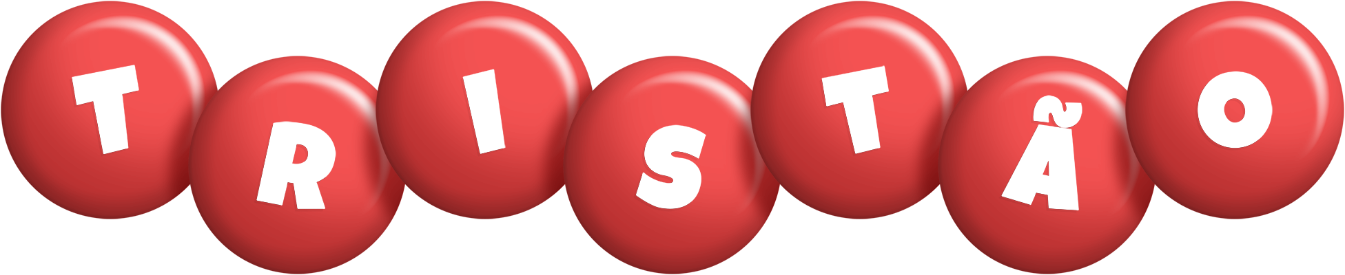 Tristão candy-red logo