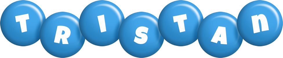 Tristan candy-blue logo