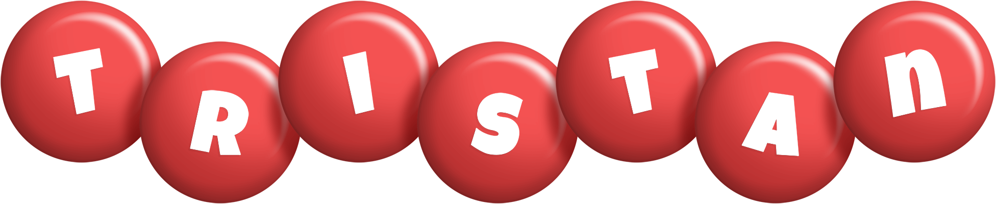 Tristan candy-red logo